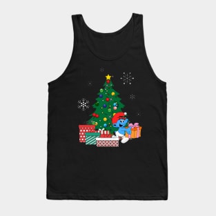 Smurf Around The Christmas Tree Tank Top